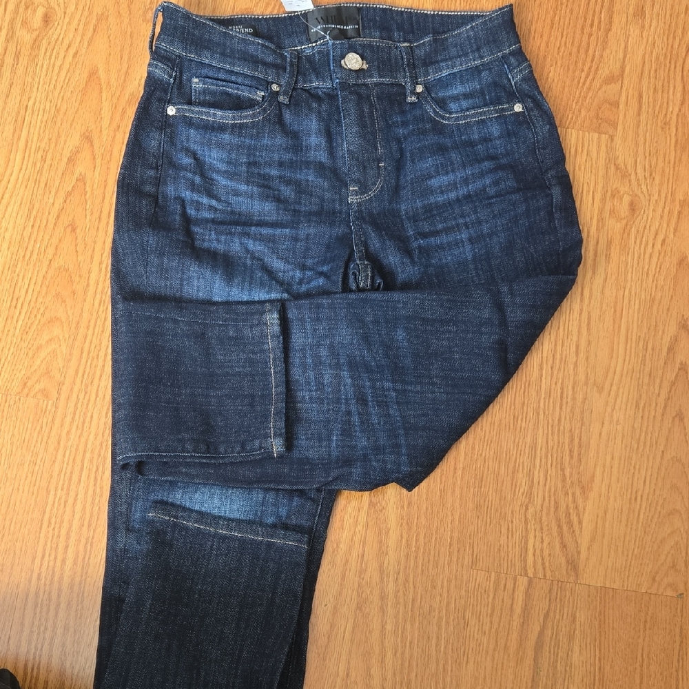 White House Black Market Dark Indigo Skinny Jeans